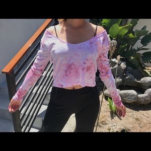 Brandy Melville tie dyed shirt